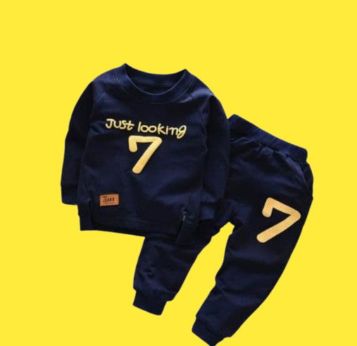 Baby Kids Boy & Girls Winter Sweat shirt+Pants Sport Suits  Warm Tracksuits Kids Clothing