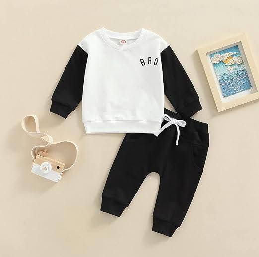 Baby Kids Boy & Girls Winter Sweat shirt+Pants Sport Suits  Warm Tracksuits Kids Clothing