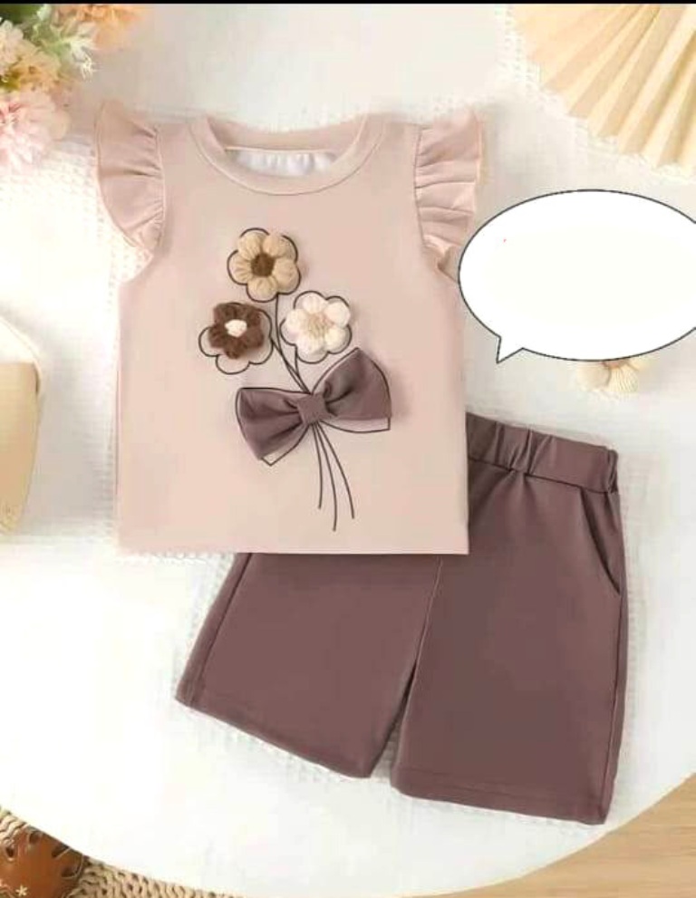 Baby Kids Girls T-Shirt Set