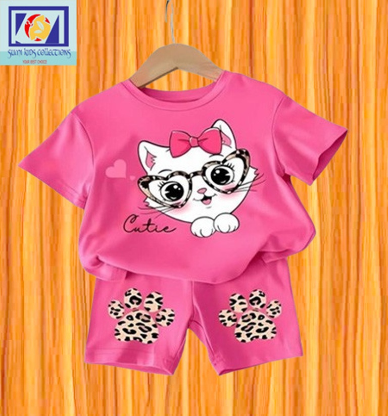 Baby Kids Girls T-Shirt Set