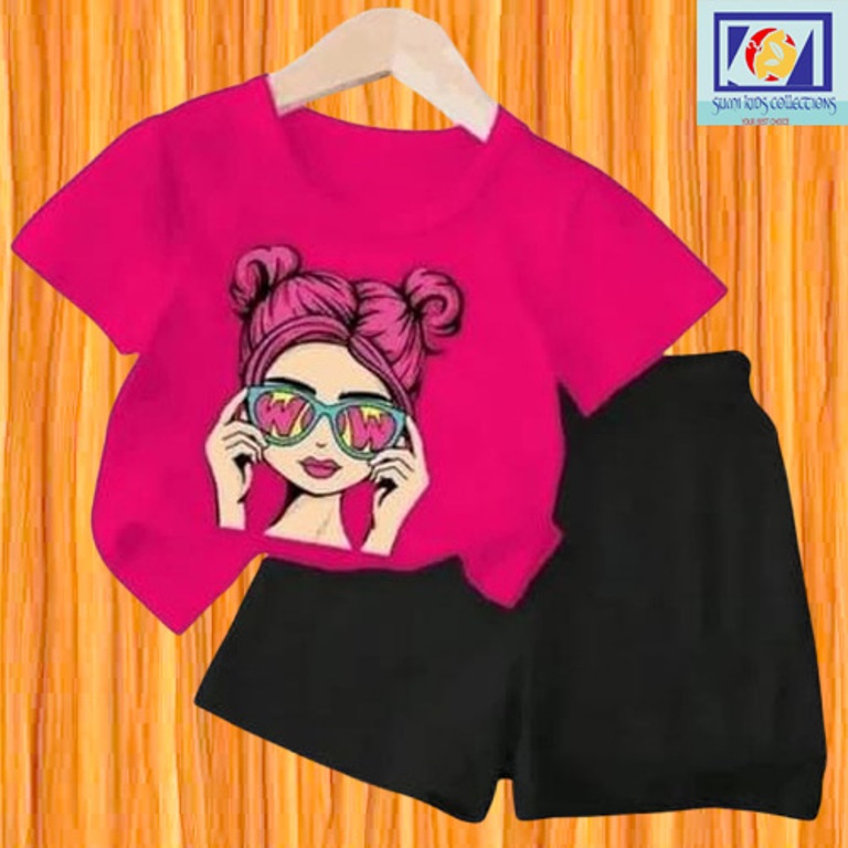 Baby Kids Girls T-Shirt Set