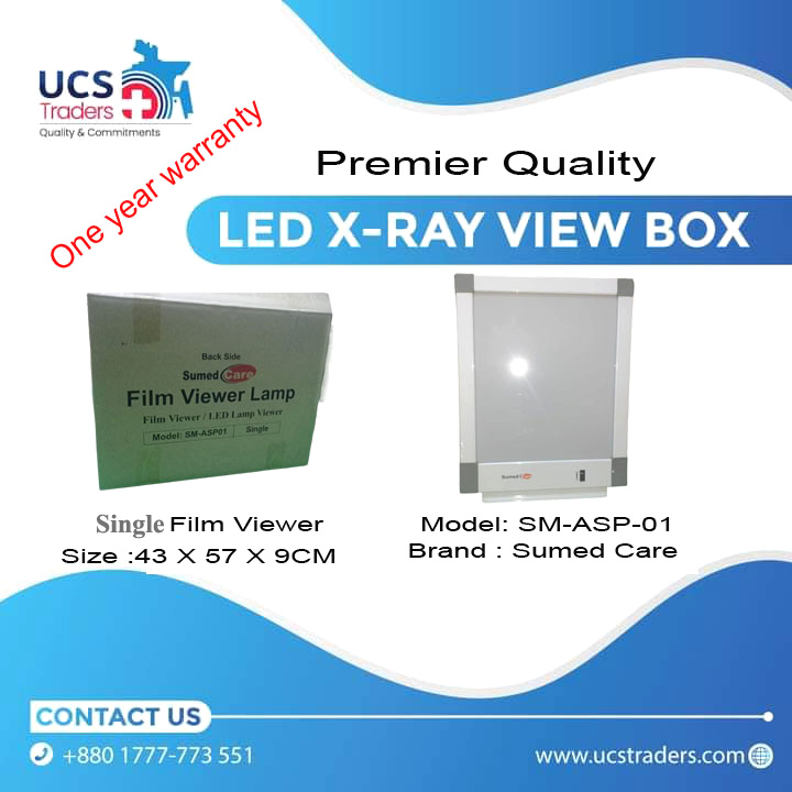 Premium Quality X-Ray Film Viewer Box (Single Size)