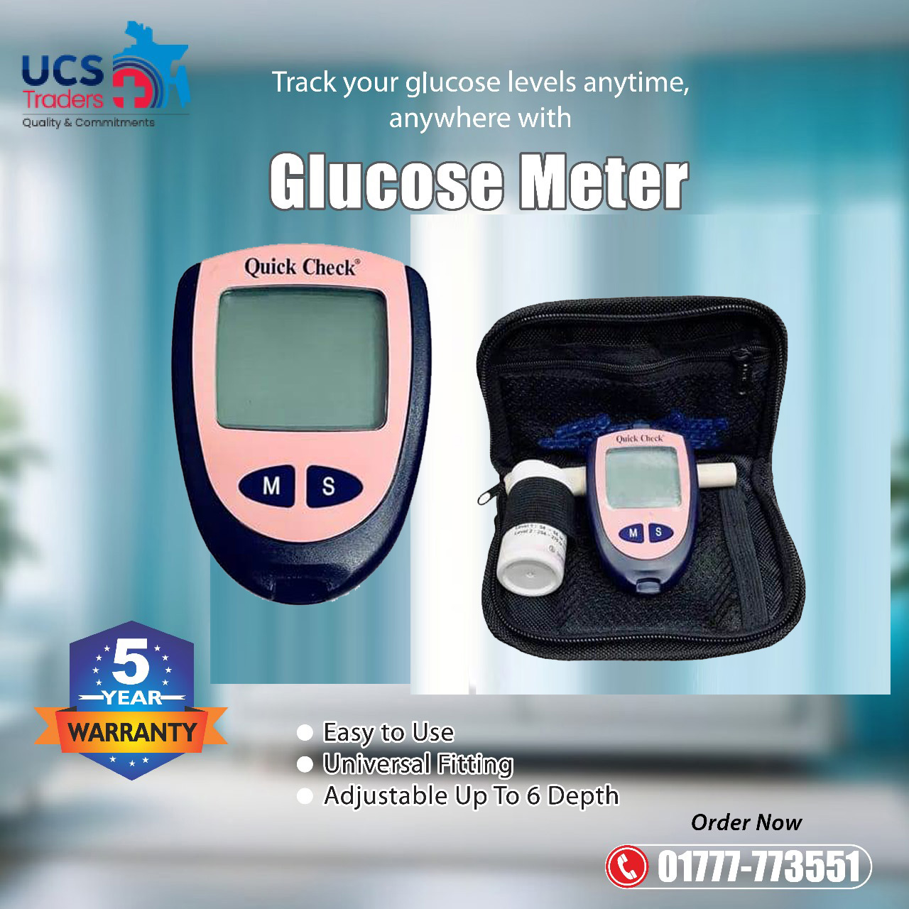 Blood Glucose Meter with 10 pcs free Test Strips Diabetes Glucometer kit Blood Sugar Monitor for Diabetic Medical DiabetesTester updated quick check